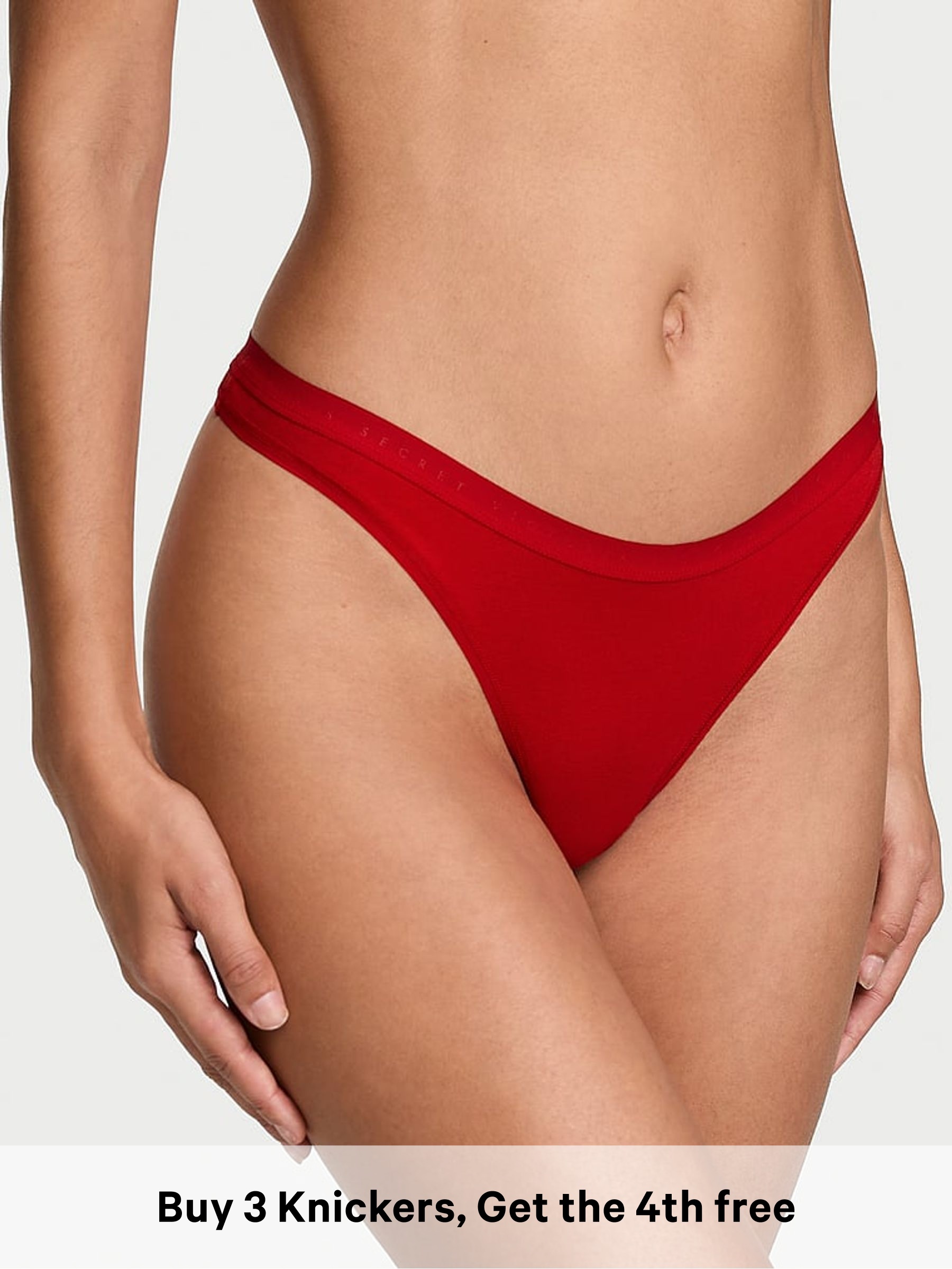 Lipstick Red - Bikini Knickers