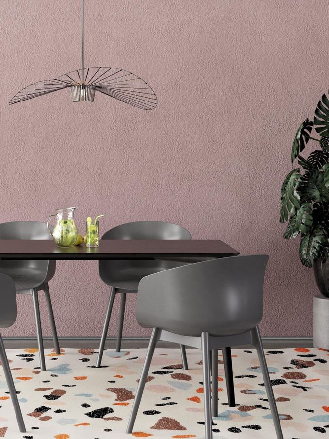 Novogratz Grey York 2 Pack Outdoor XL Garden Dining Chairs (M50999) | £190
