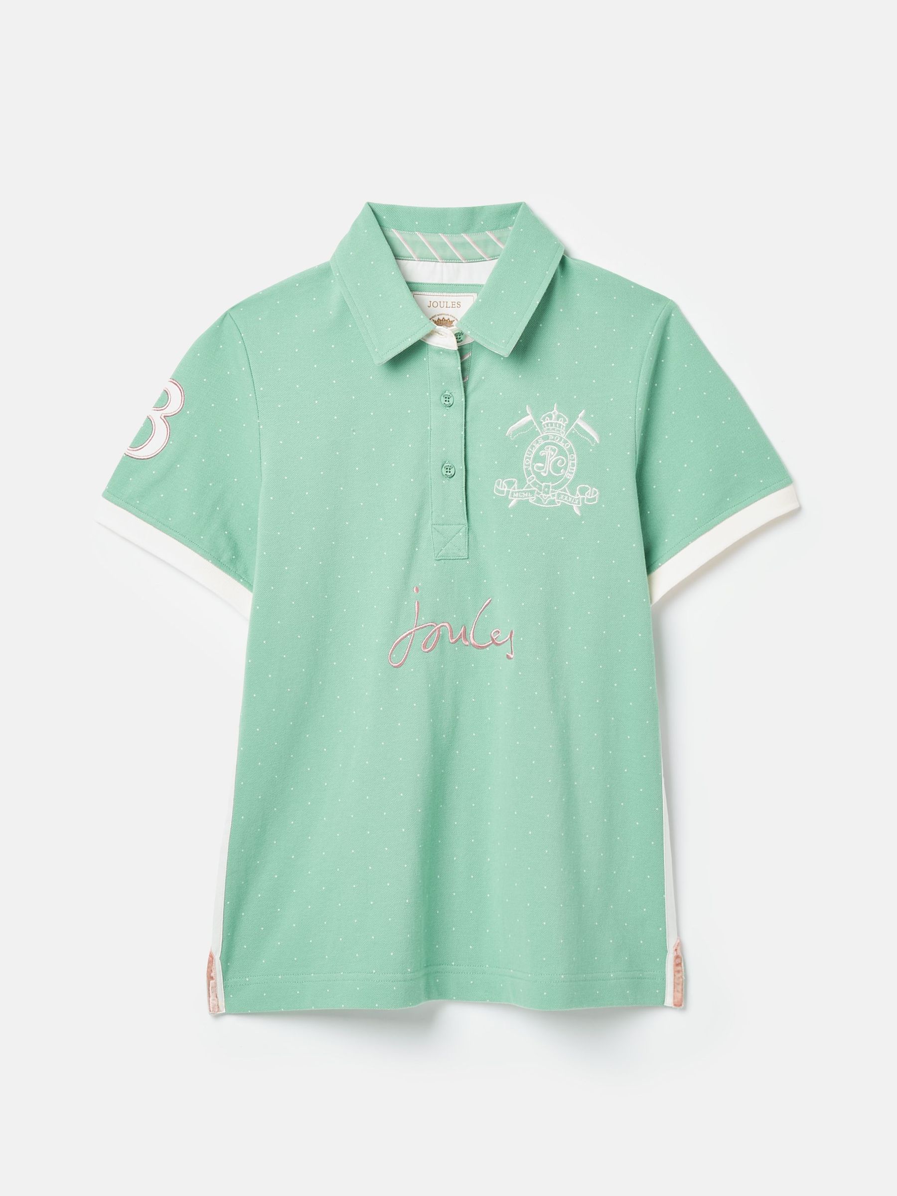 Beaufort Green Short Sleeve Cotton Polo Shirt (M51908) | £29
