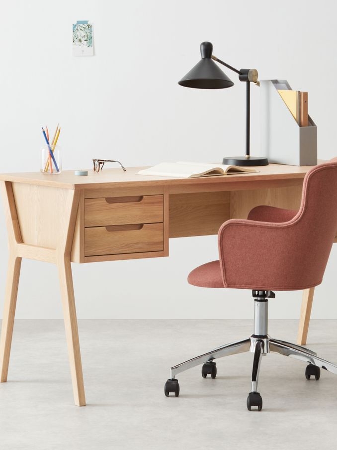 Jenson Desk in Oak (M88634) | £699