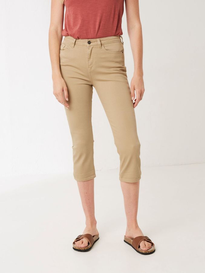 Natural Hamble Capri Jeans (M95346) | £25