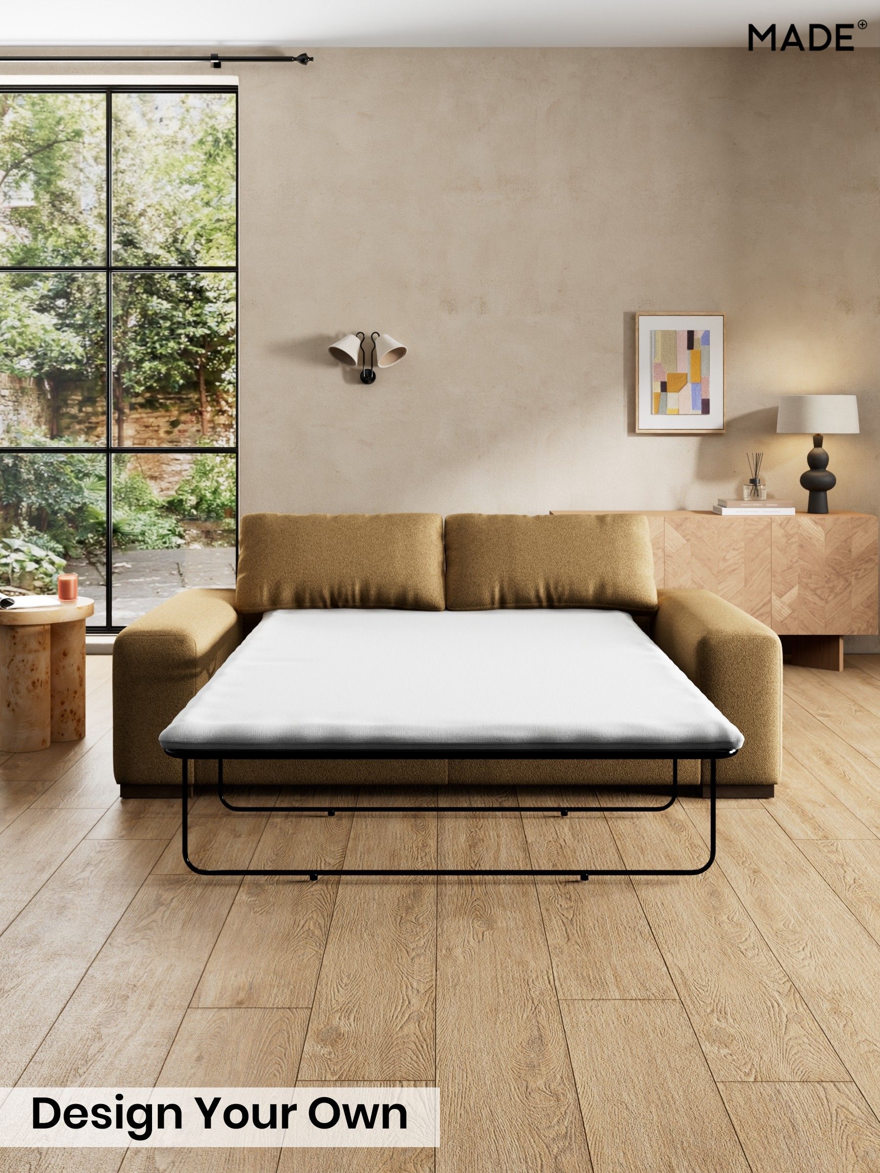 Soft Touch Boucle/Caramel Natural - Melbourne By Made