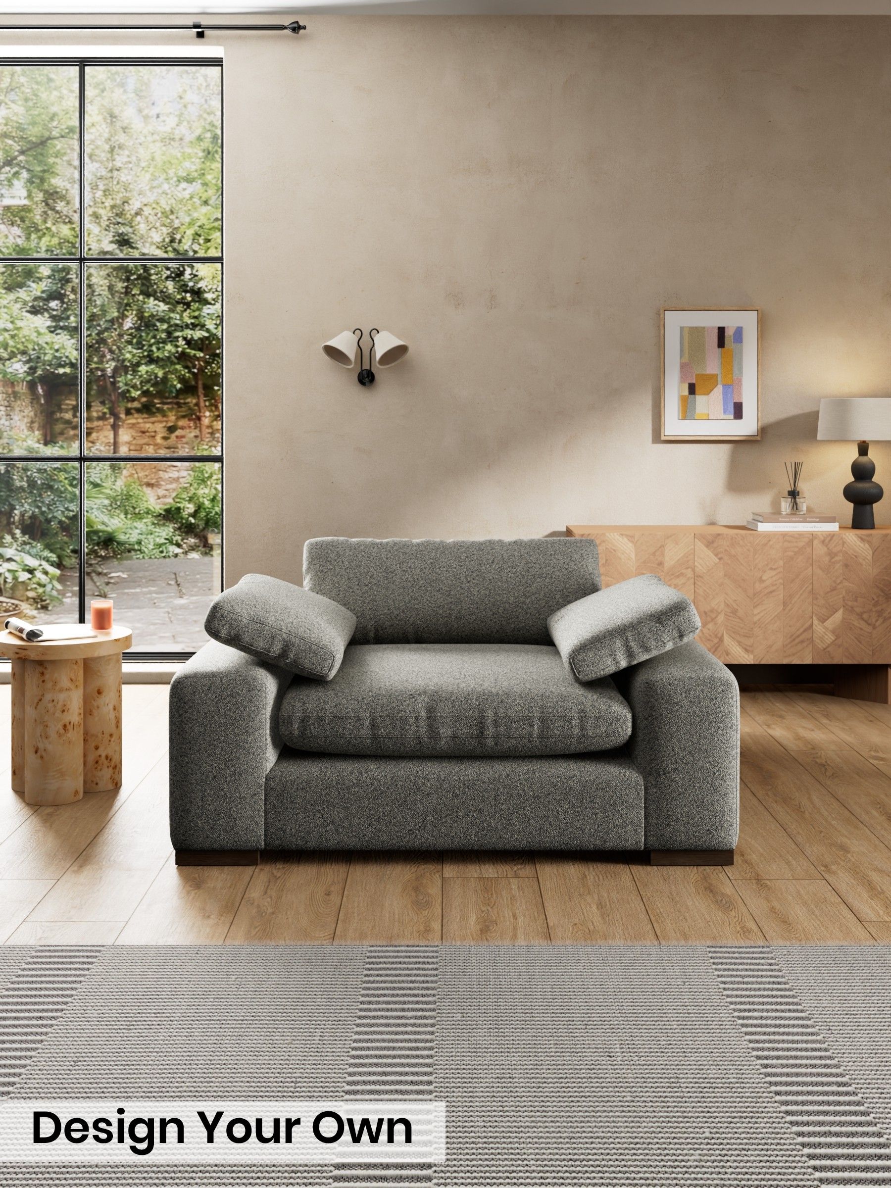 Soft Touch Boucle/Grey Marl - Melbourne By Made