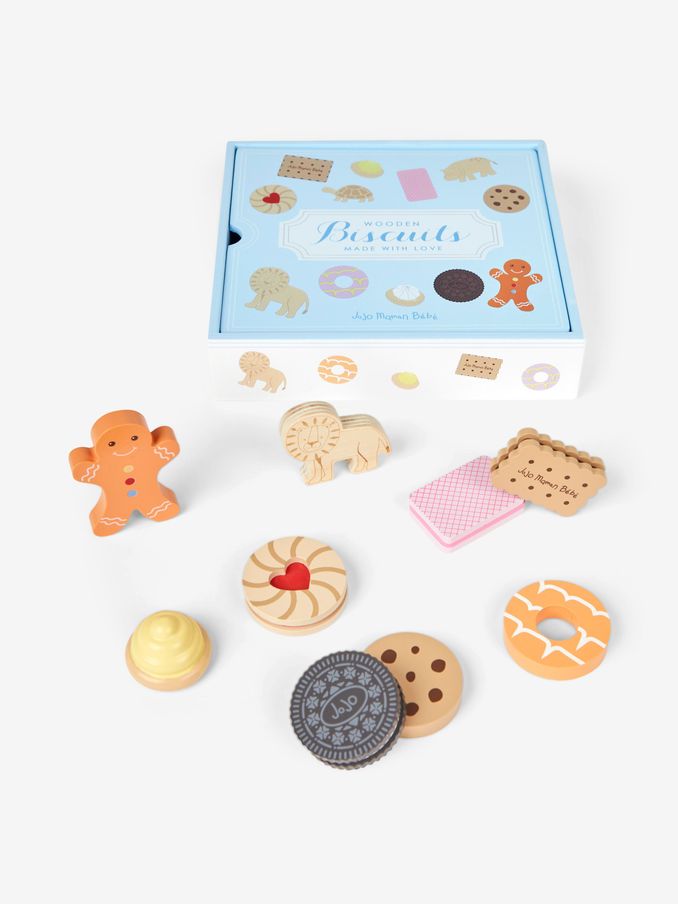 Wooden Biscuit Set (N06704) | £21