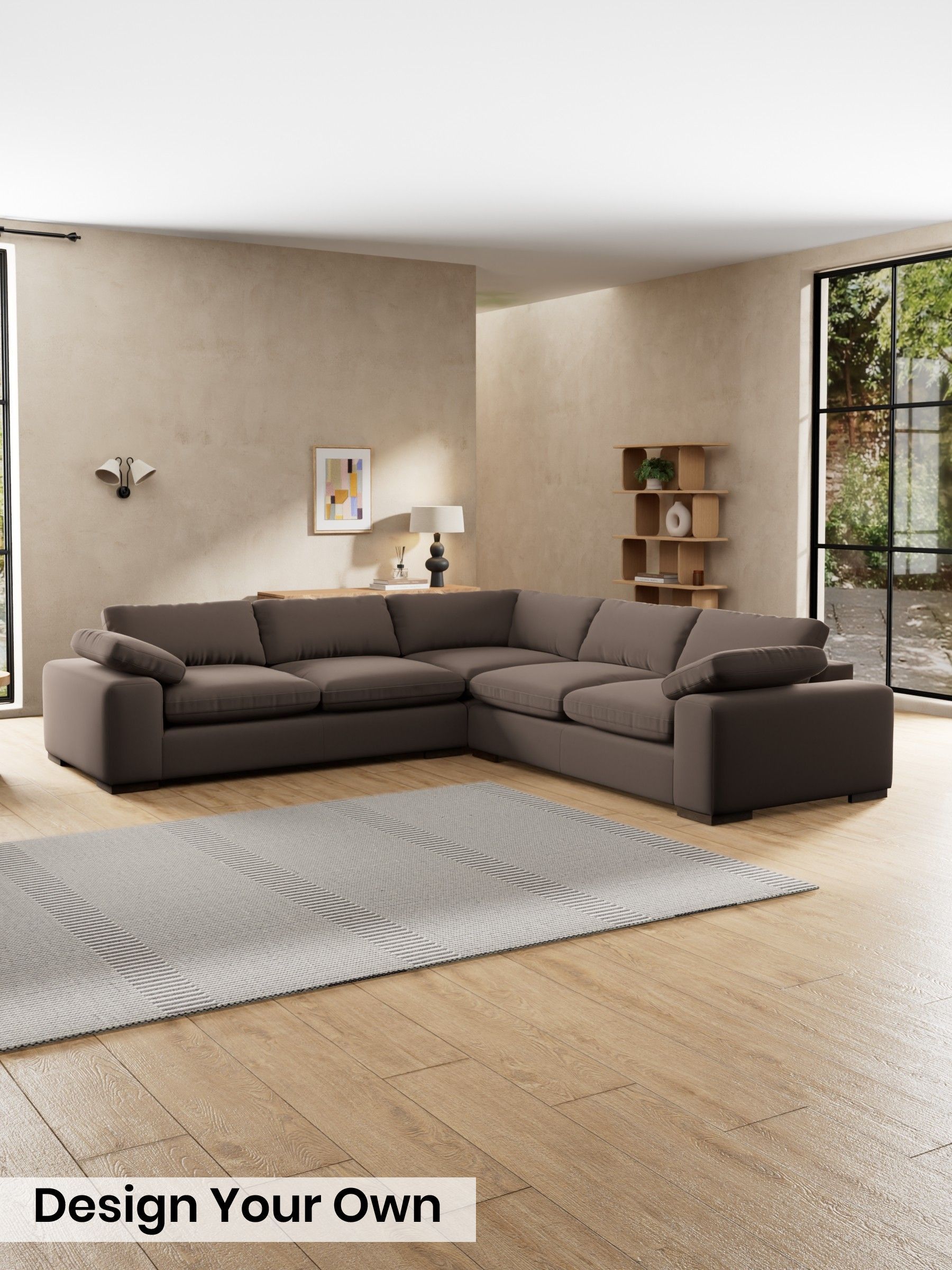 Matt Velvet Easy Clean/Soft Brown - Melbourne By Made