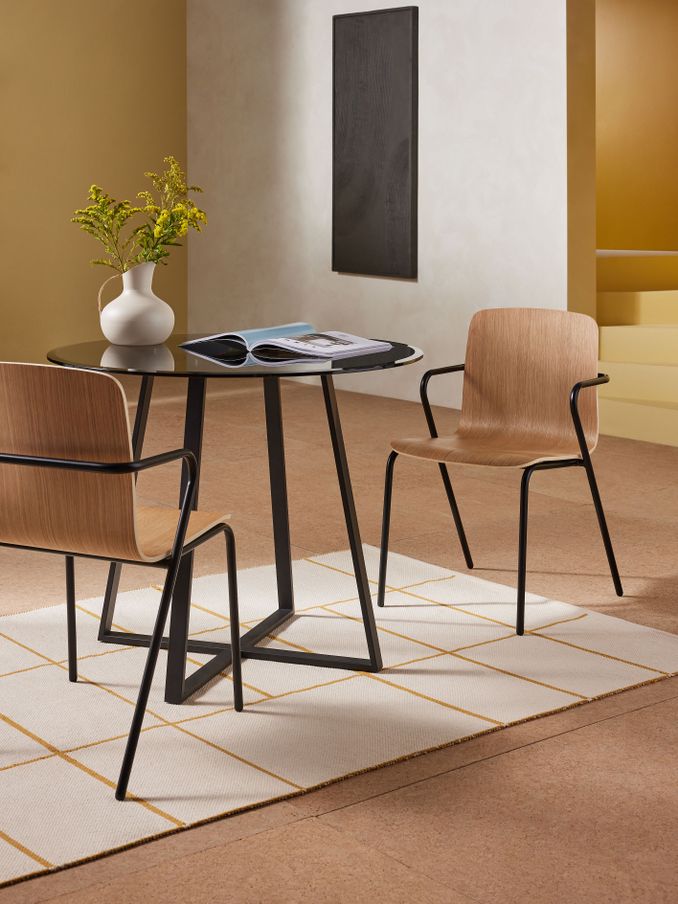 Set of 2 Sadie Dining Chairs in Black (N22140) | £199