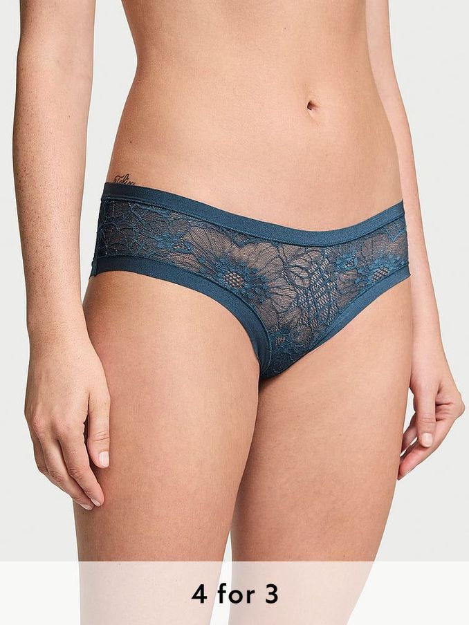 Midnight Sea Blue Cheeky Knickers (N25067) | £9