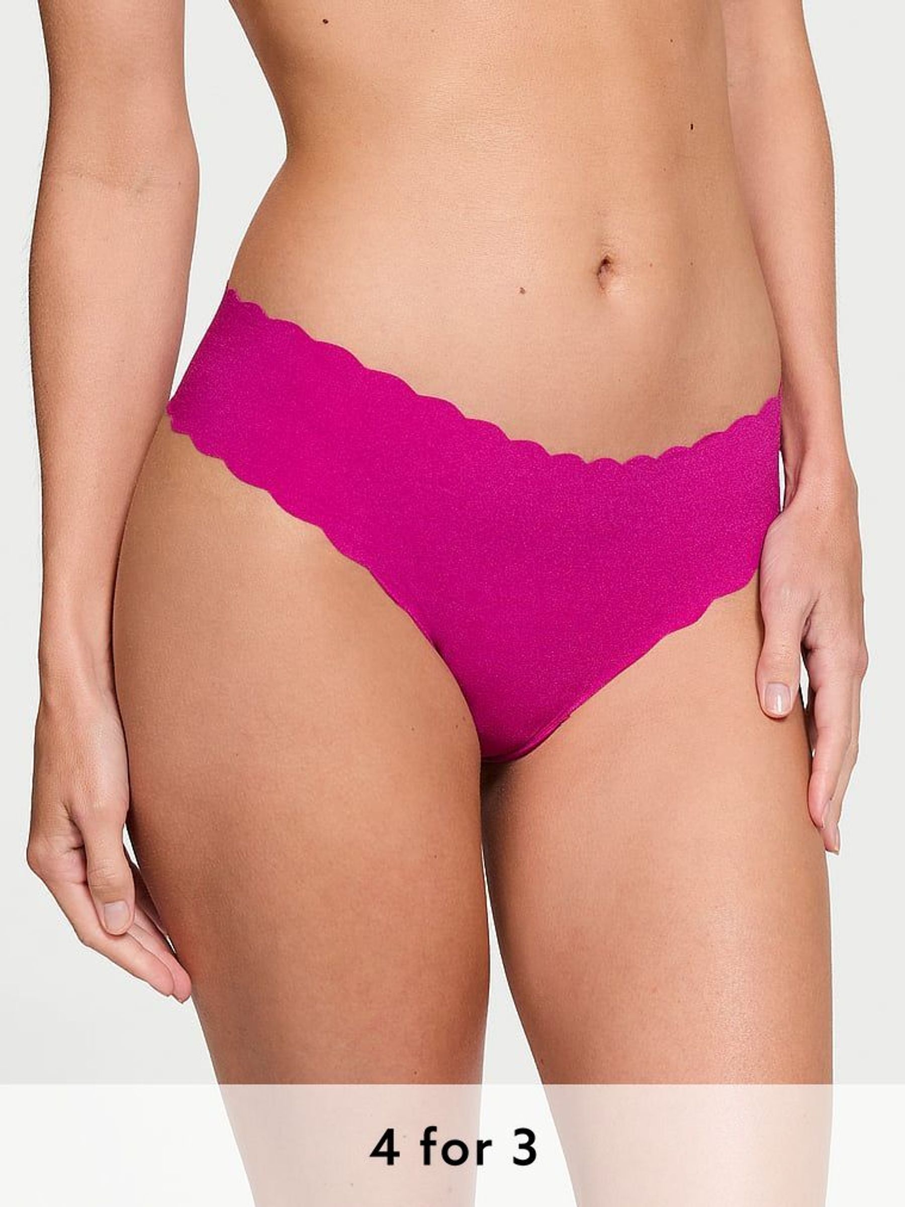 Outrageous Pink Thong Knickers (N25106) | £9