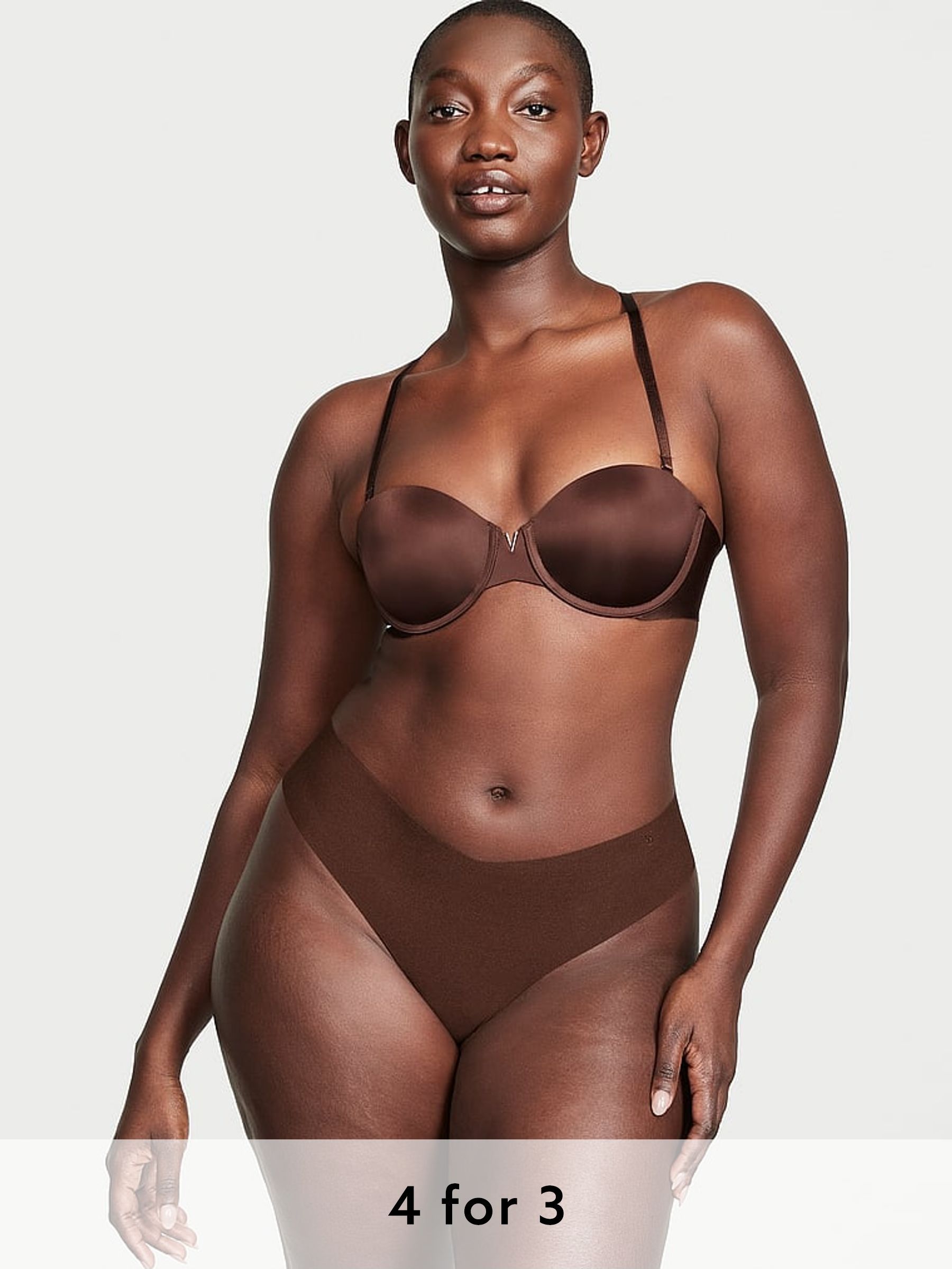 Ganache Nude Thong Knickers (N25976) | £9