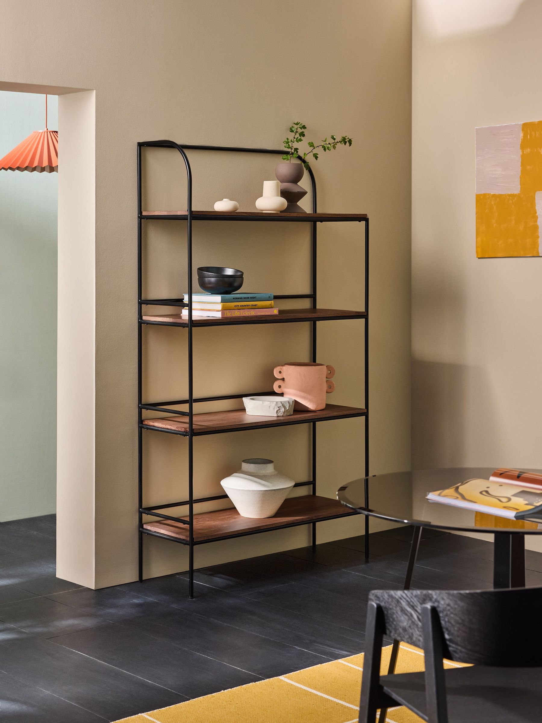Lomond Shelving Unit in Mango Wood Metal (N27203) | £799