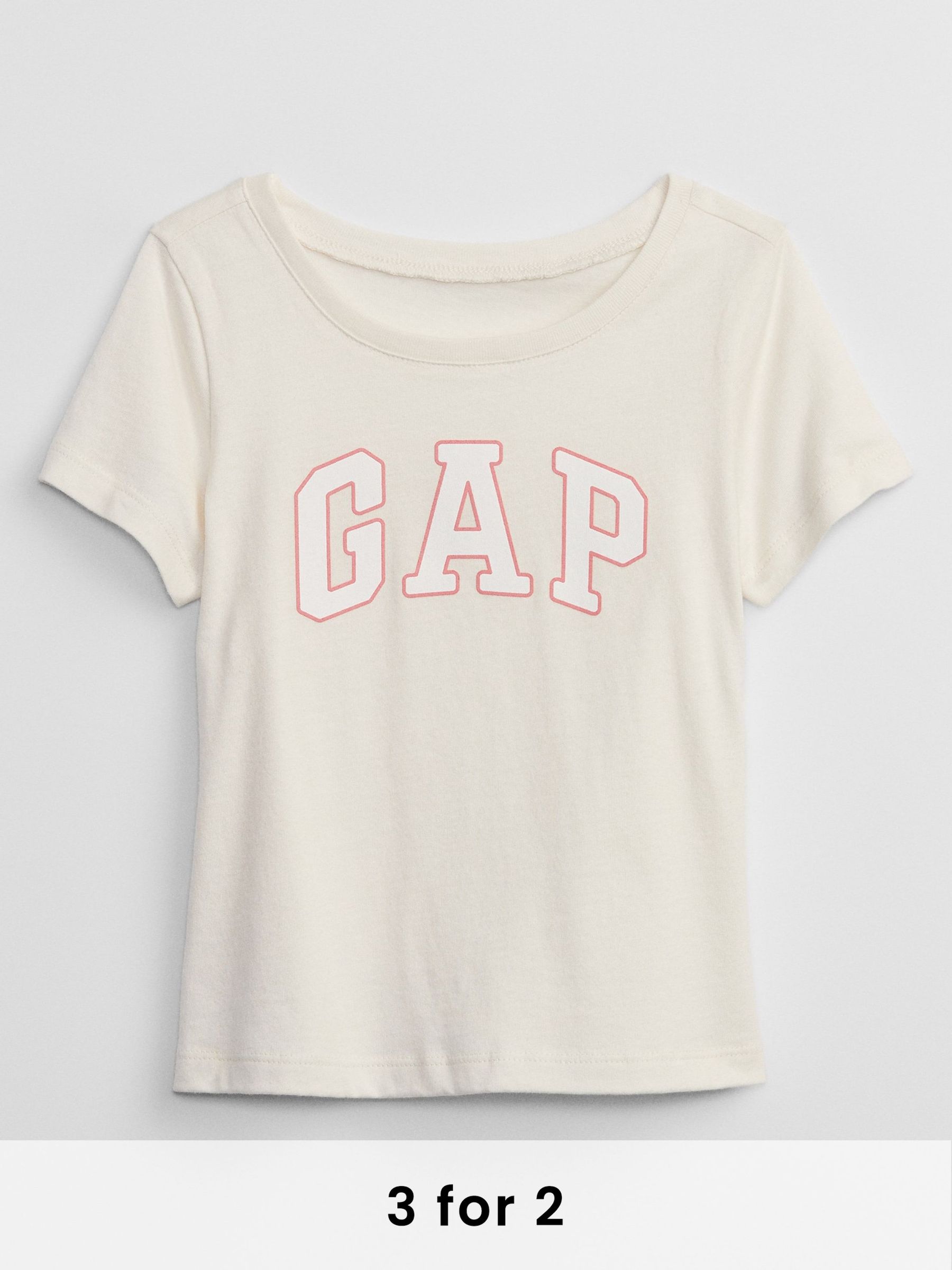 White Logo Graphic Short Sleeve T-Shirt (6mths-5yrs) (N28602) | £10