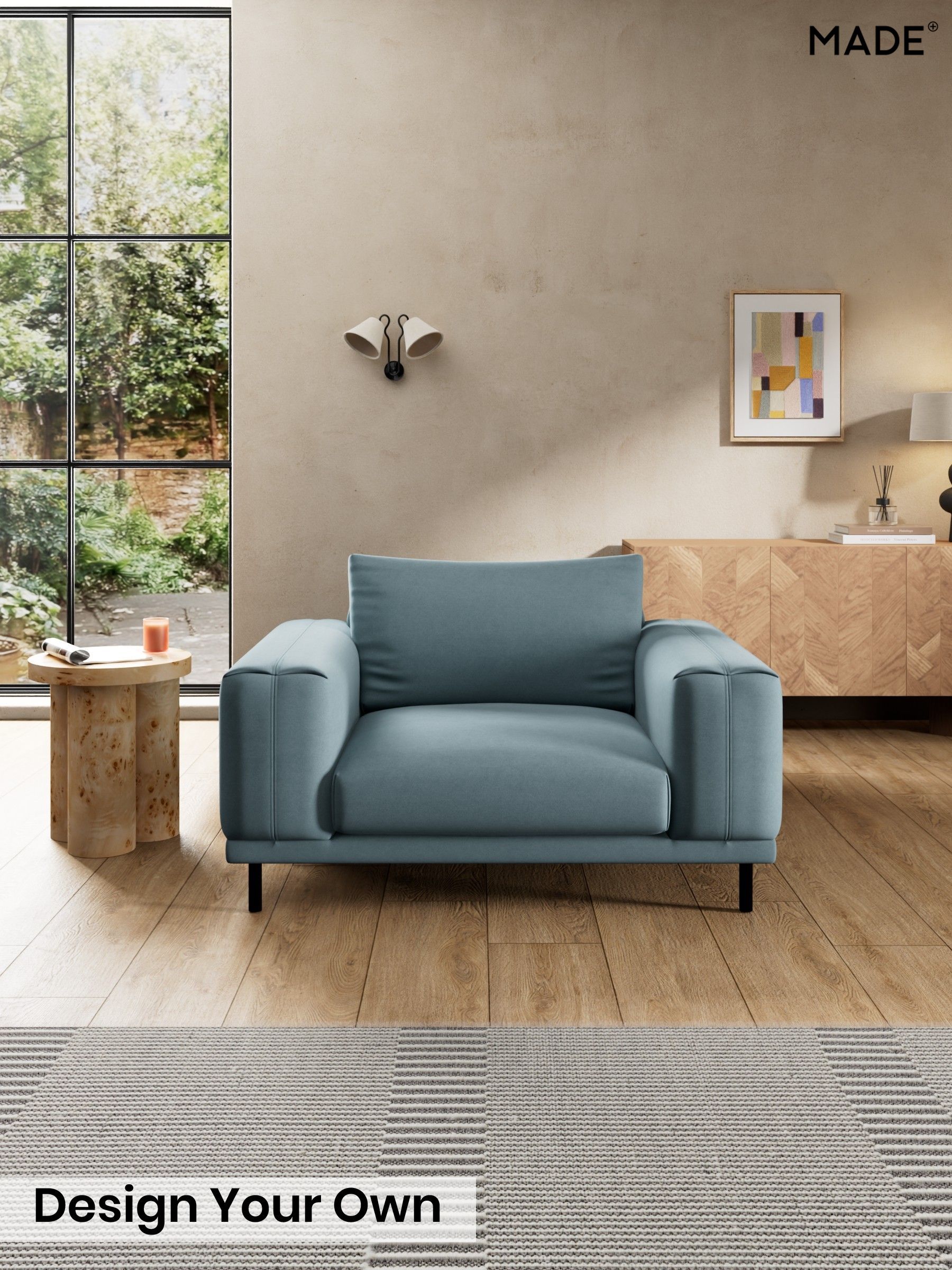 Cotton Velvet Blend/Denim Blue - Odin By Made