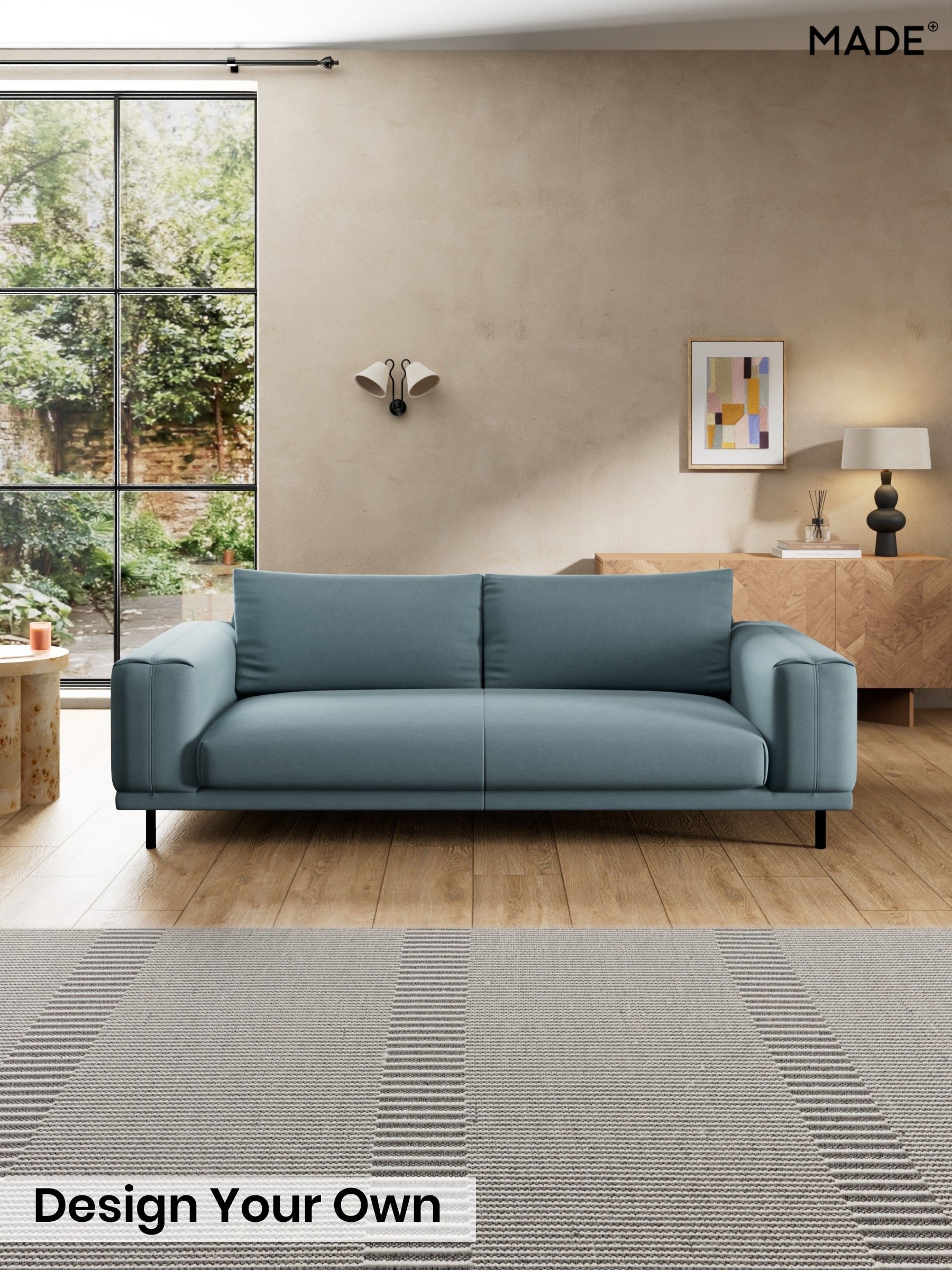 Cotton Velvet Blend/Denim Blue - Odin By Made