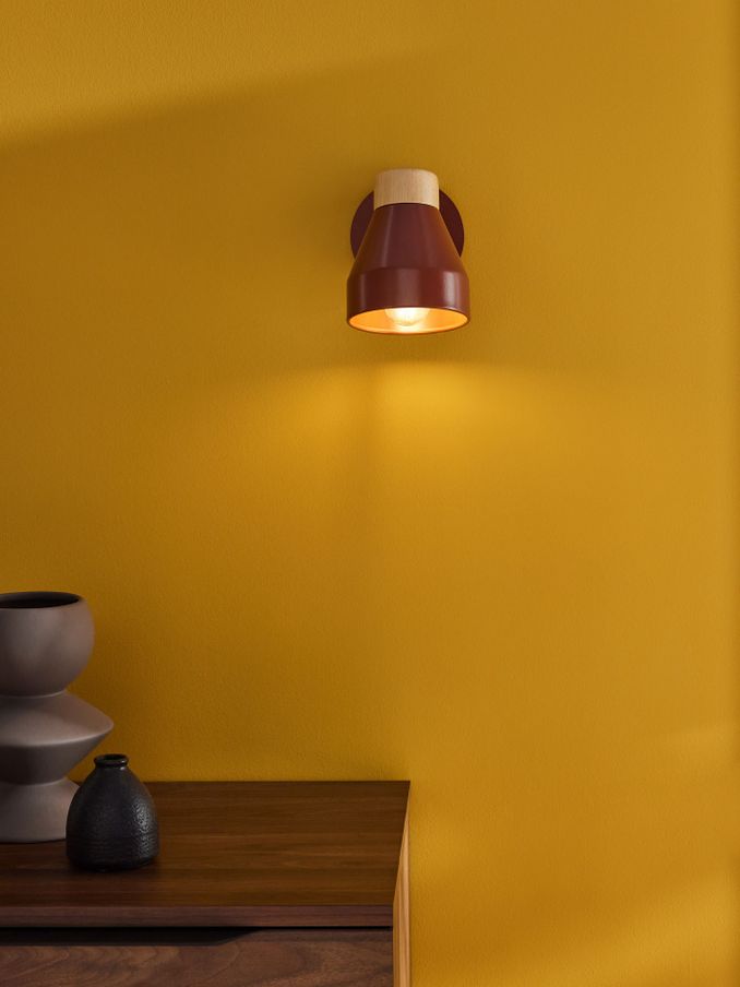 Albert Wall Spotlight in Terracotta (N36543) | £29