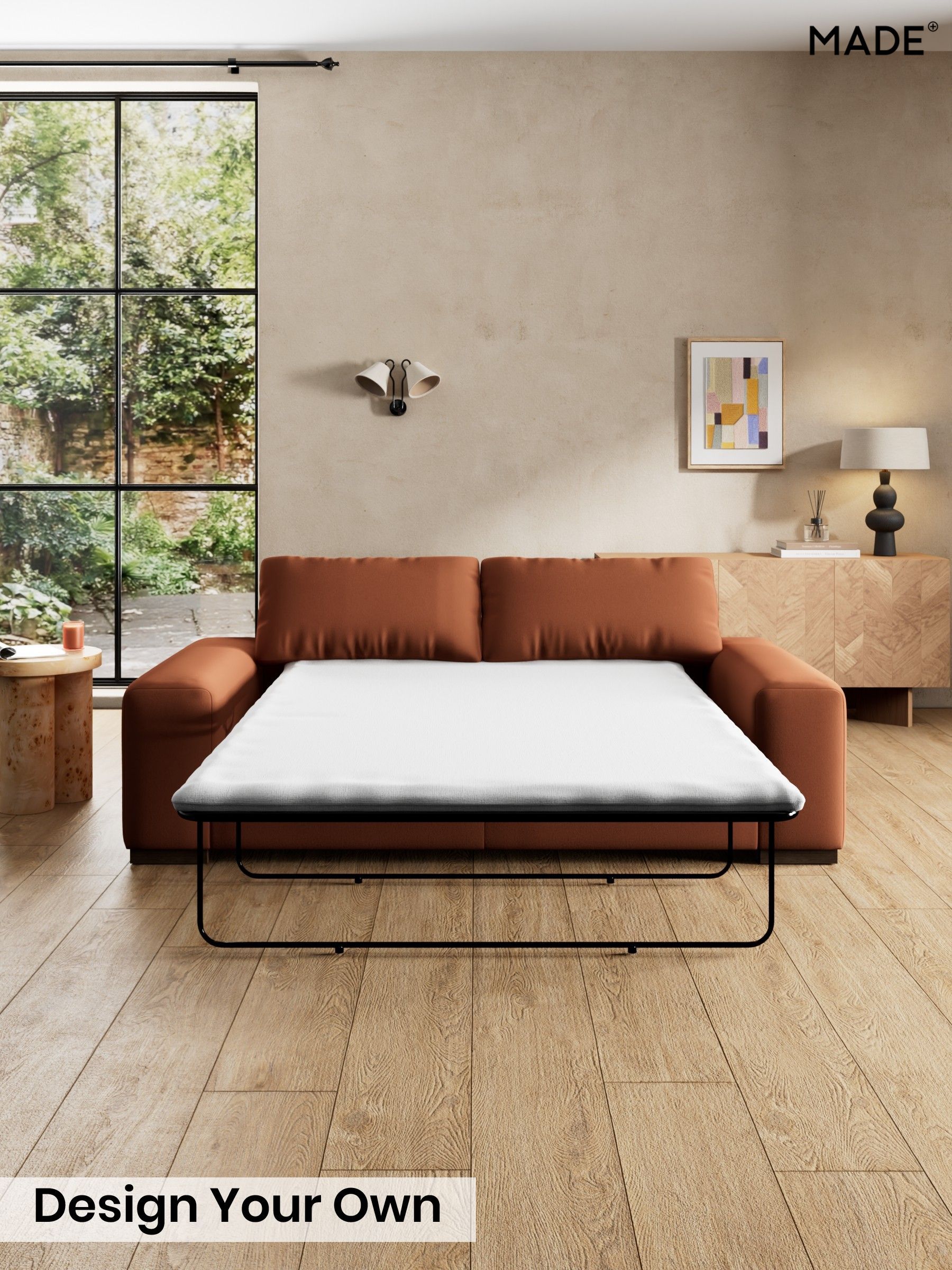 Matt Velvet Easy Clean/Cinnamon Brown - Melbourne Luxe By Made