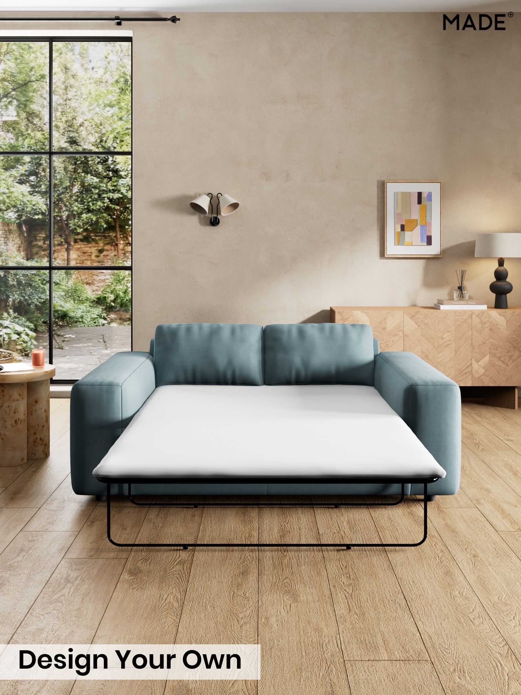 Cotton Velvet Blend/Denim Blue - Alec By Made
