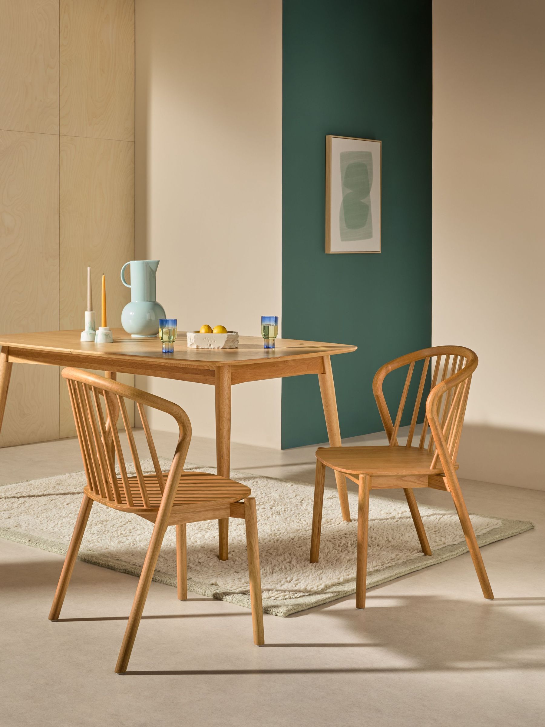 Set of 2 Tacoma Dining Chairs in Oak (N42018) | £499