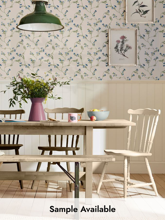 Cream Robey Cottage Floral 10M Wallpaper (N43581) | £48