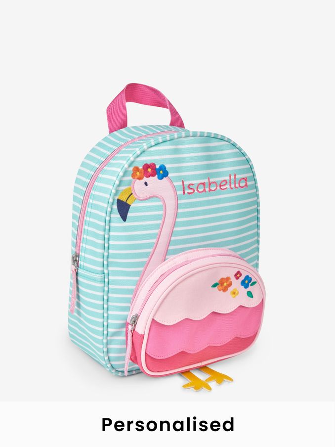 Flamingo Personalised Flamingo Backpack (N44058) | £28