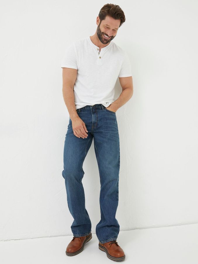 Dark Blue Bootcut Jeans (N44682) | £35