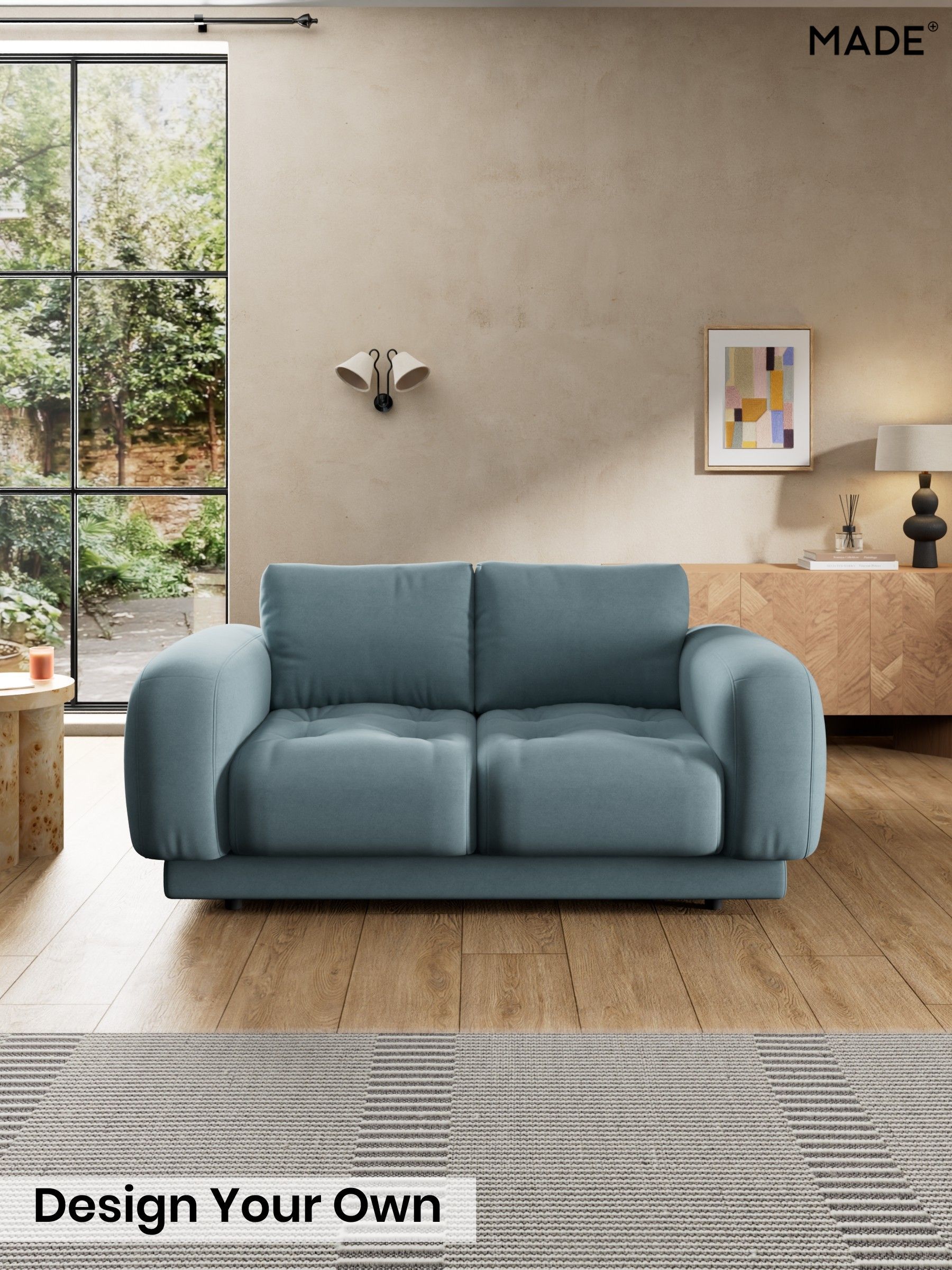 Cotton Velvet Blend/Denim Blue - Flint By Made