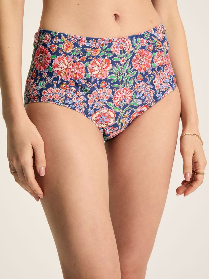 Jasmine Pink & Navy Tankini Bottoms (N48988) | £11