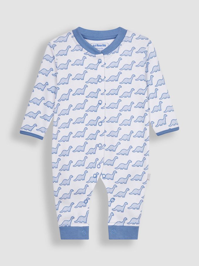 Blue Dinosaur Footless Sleepsuit (N49425) | £7