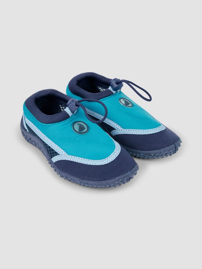 Colour Block Beach & Swim Shoes in Blue (N49431) | £16