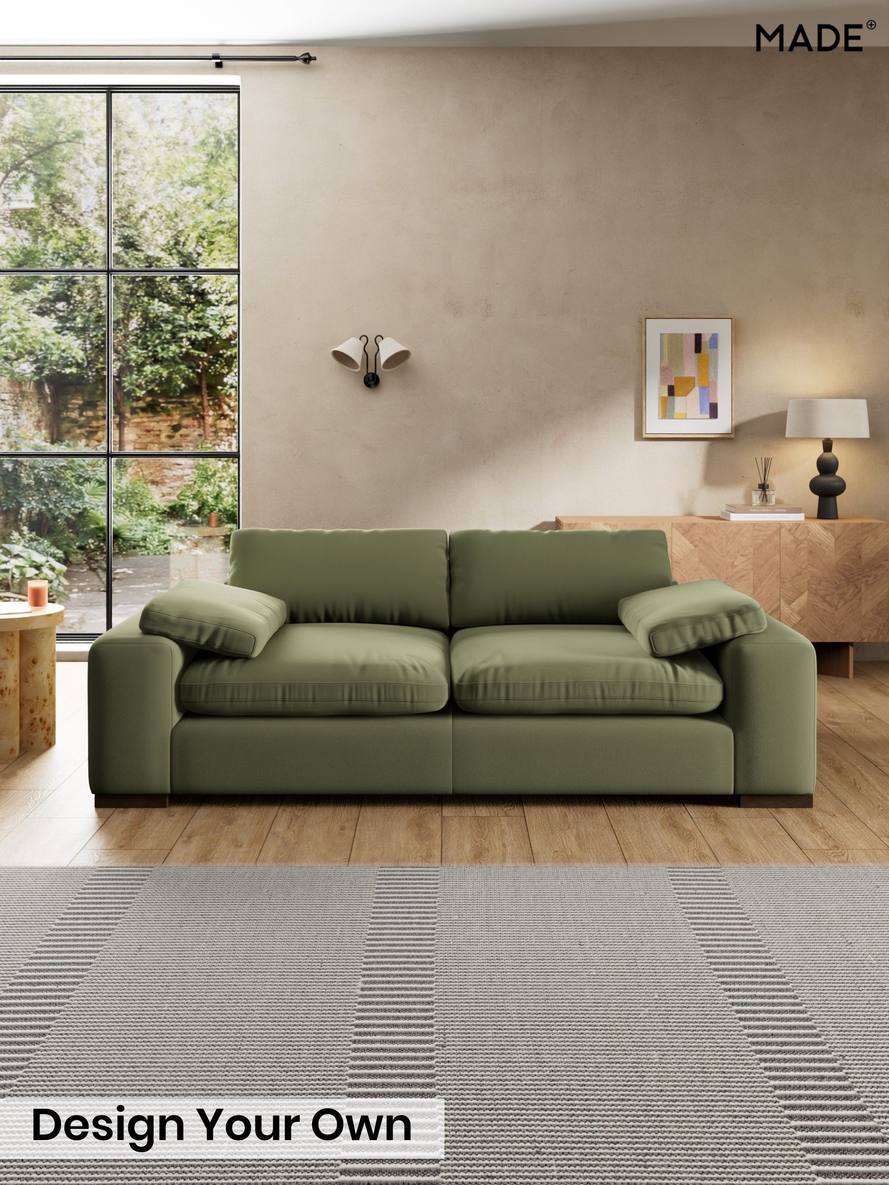 Matt Velvet Easy Clean/Fern Green - Melbourne Luxe By Made