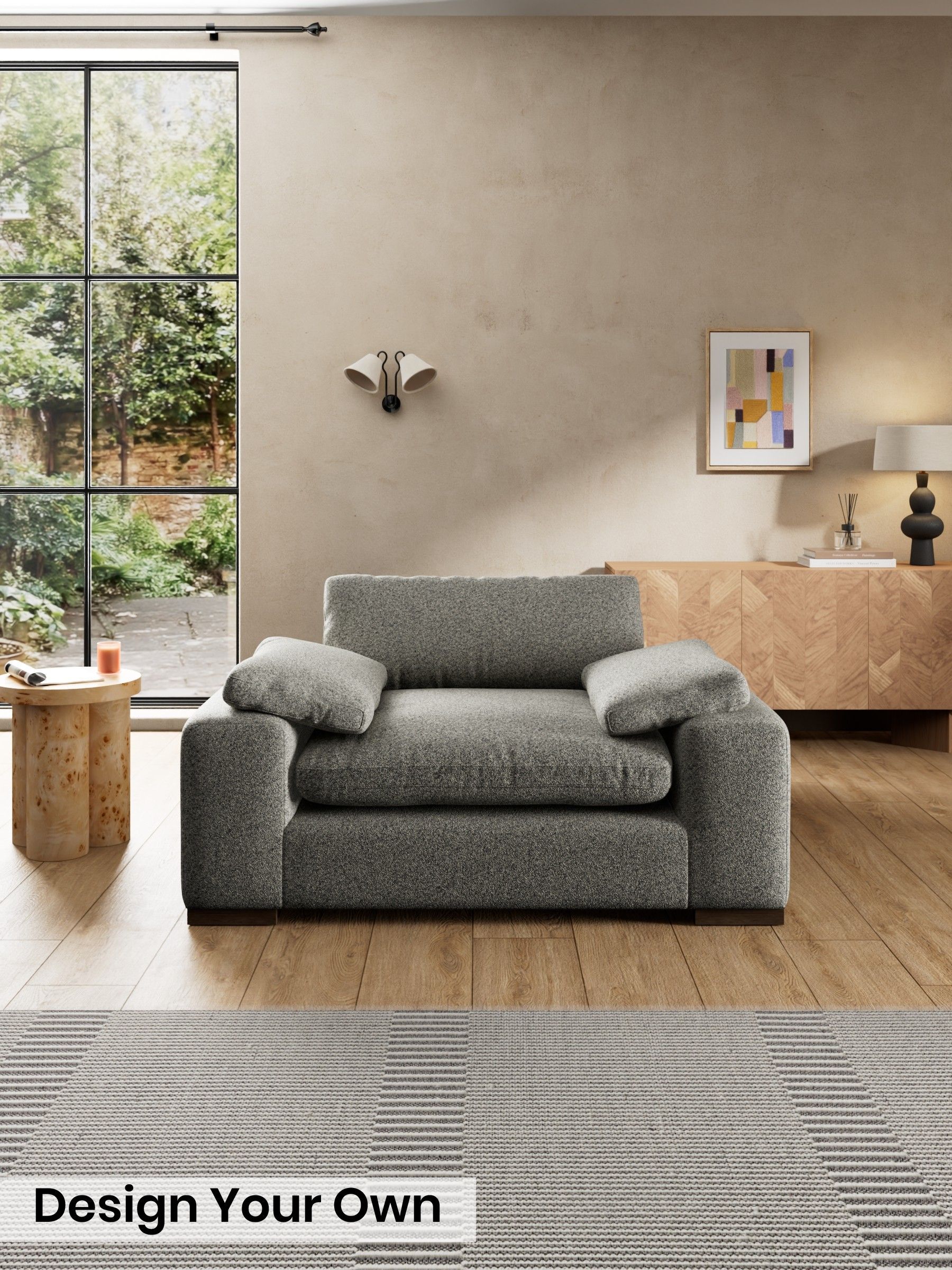 Soft Touch Boucle/Grey Marl - Melbourne Luxe By Made