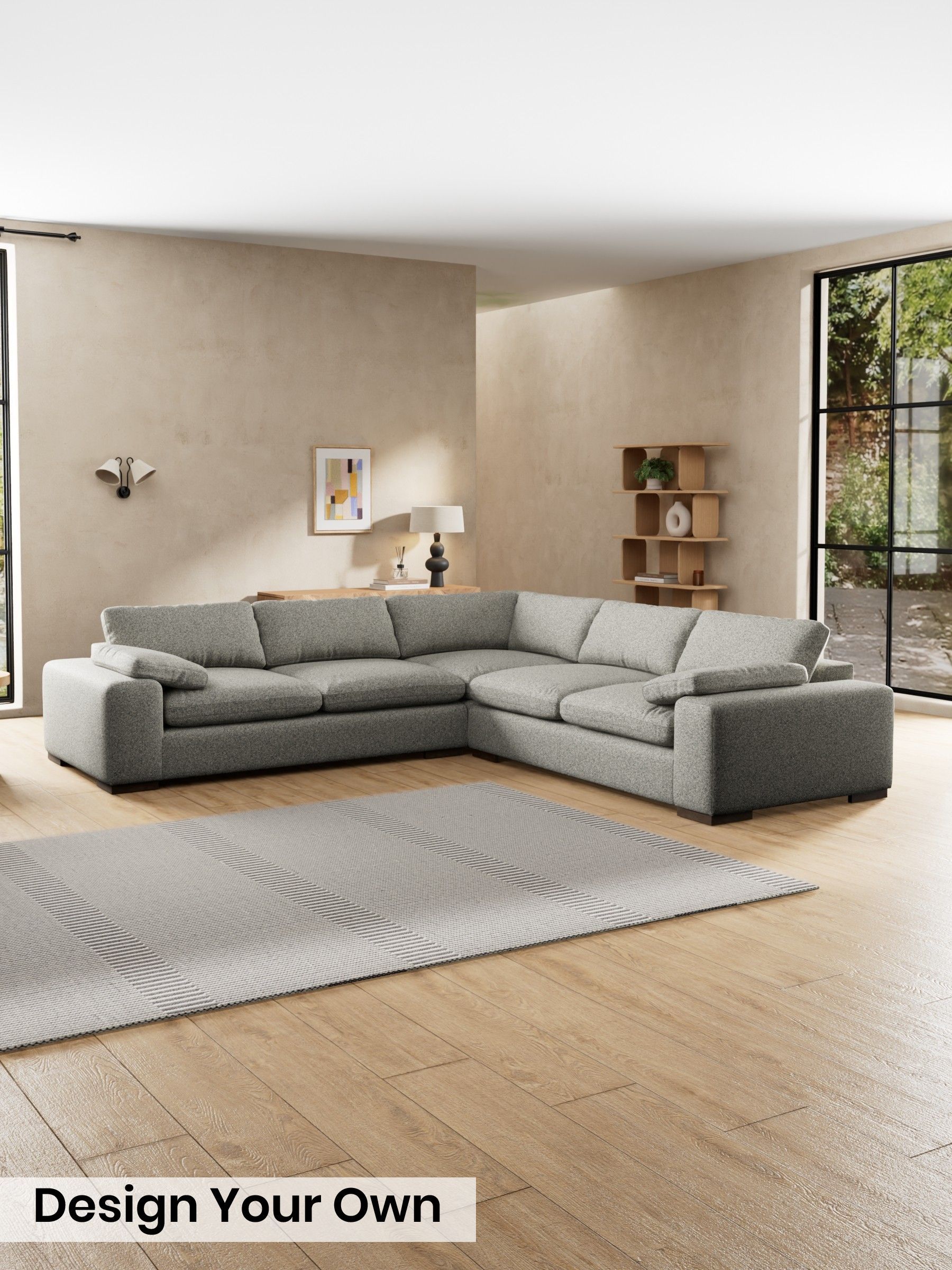 Soft Touch Boucle/Grey Marl - Melbourne Luxe By Made