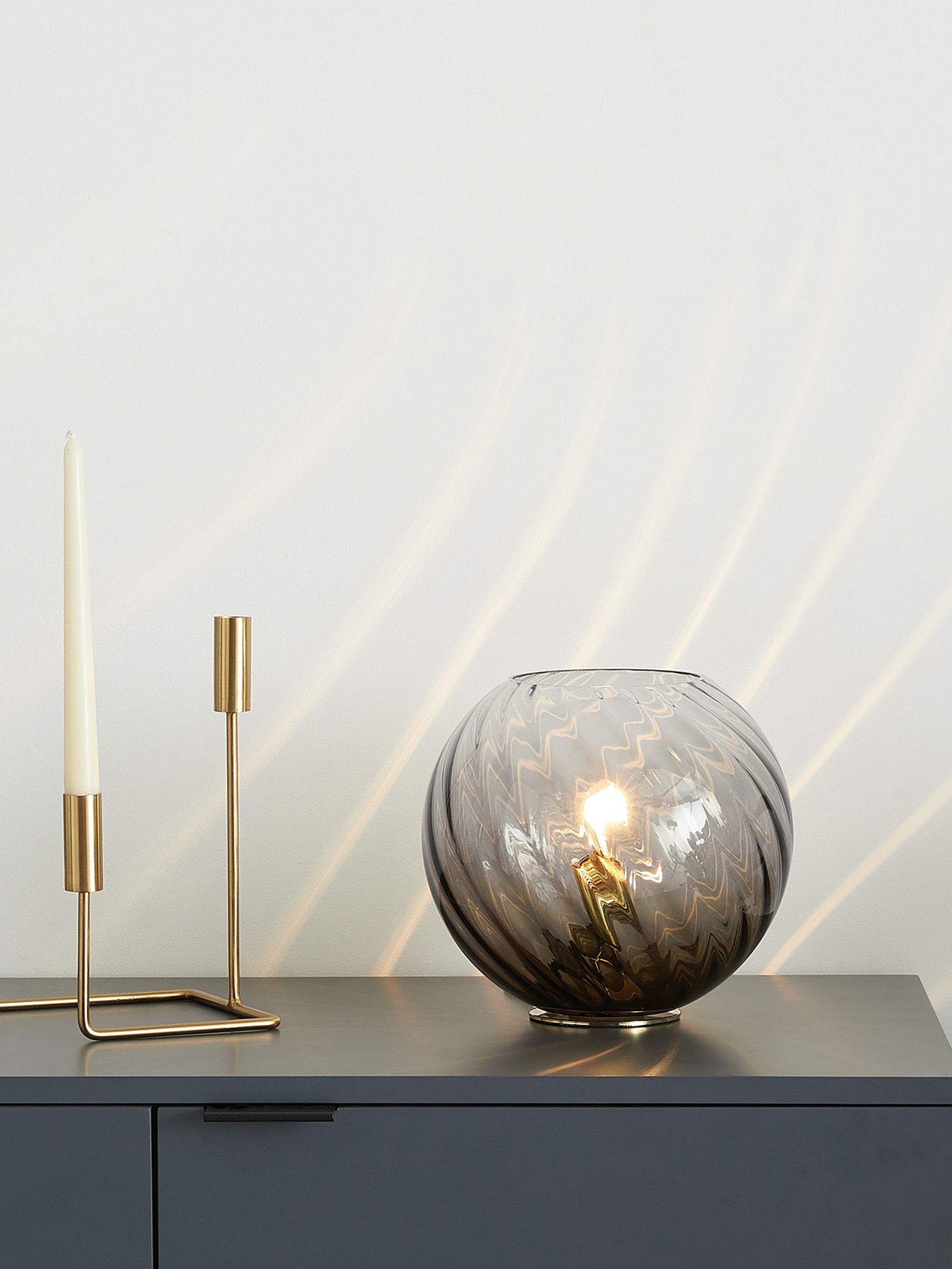 Ilaria Table Lamp in Grey (N55357) | £79