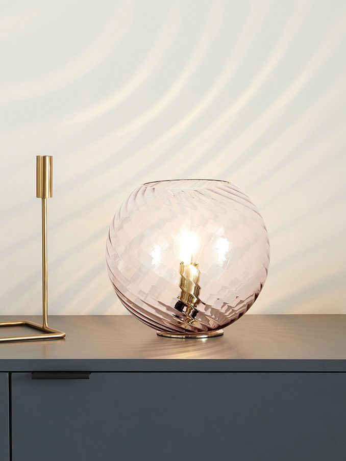 Ilaria Table Lamp in Pink (N55359) | £79