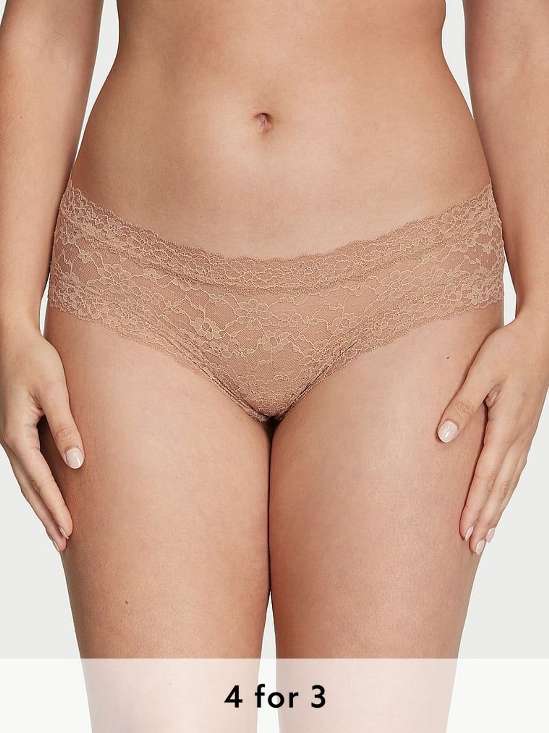 Praline Nude Cheeky Knickers (N55739) | £9