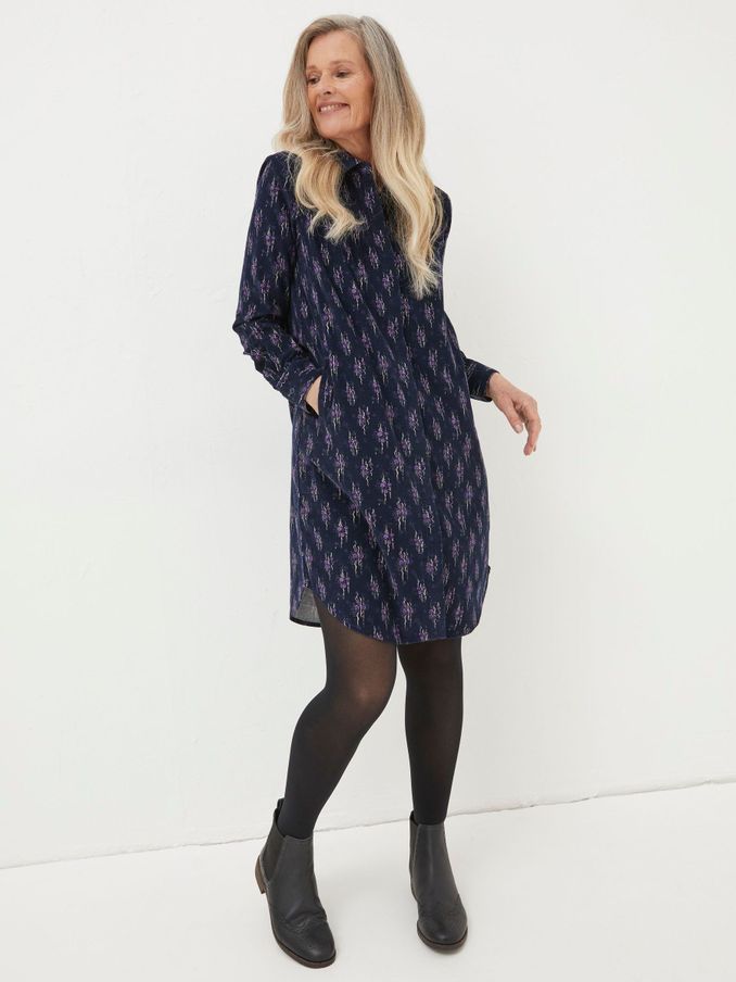 Blue Chester Ink Ditsy Dress (N56965) | £40