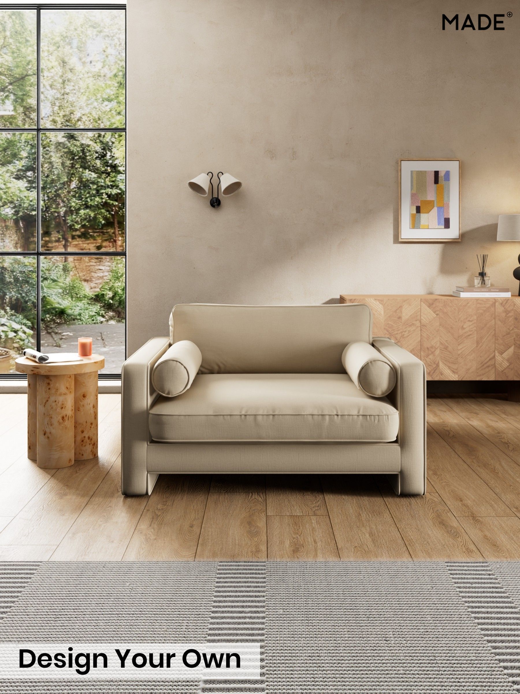 Natural Blend/Mid Natural - Holloway By Made
