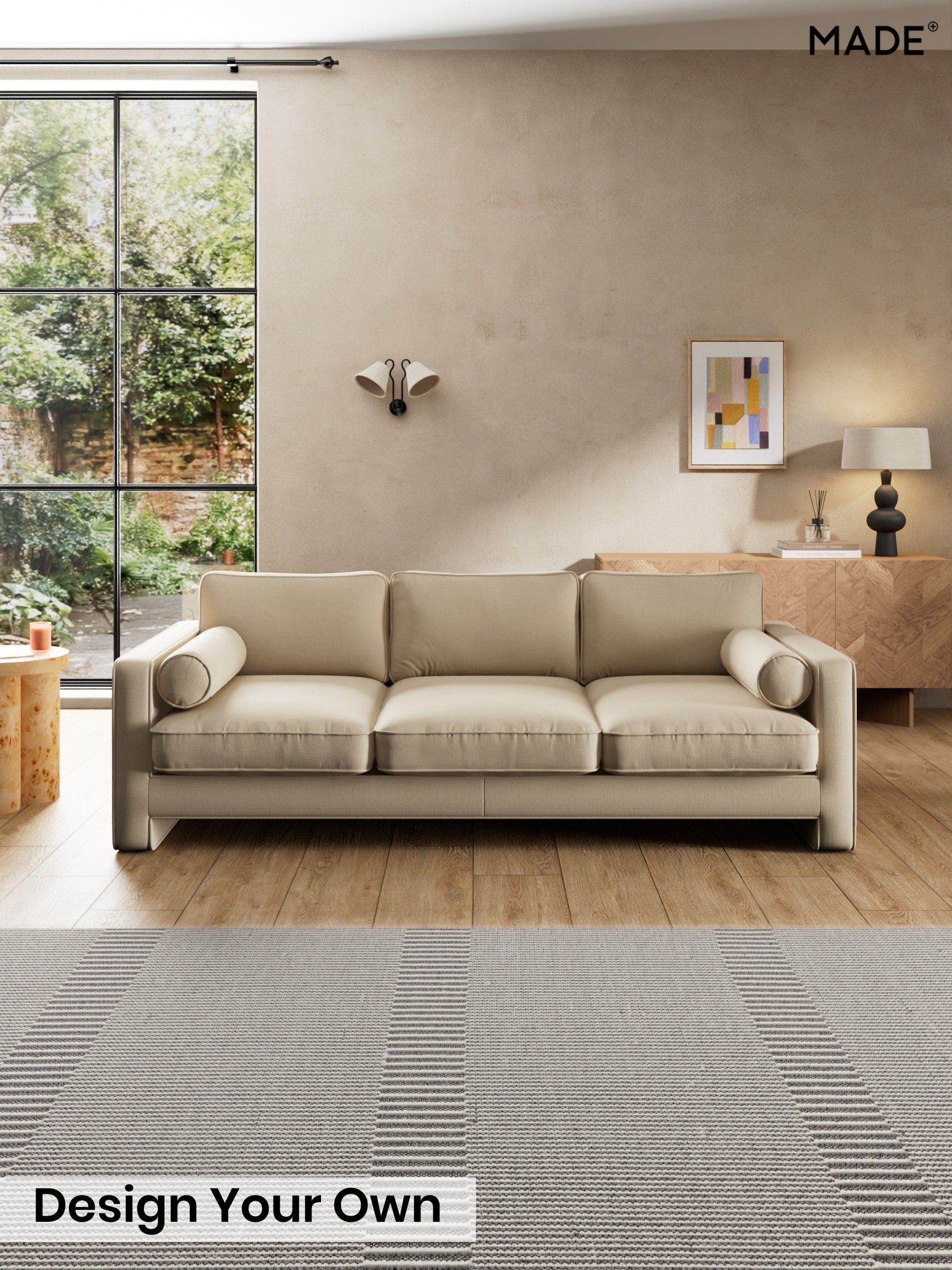 Natural Blend/Mid Natural - Holloway By Made