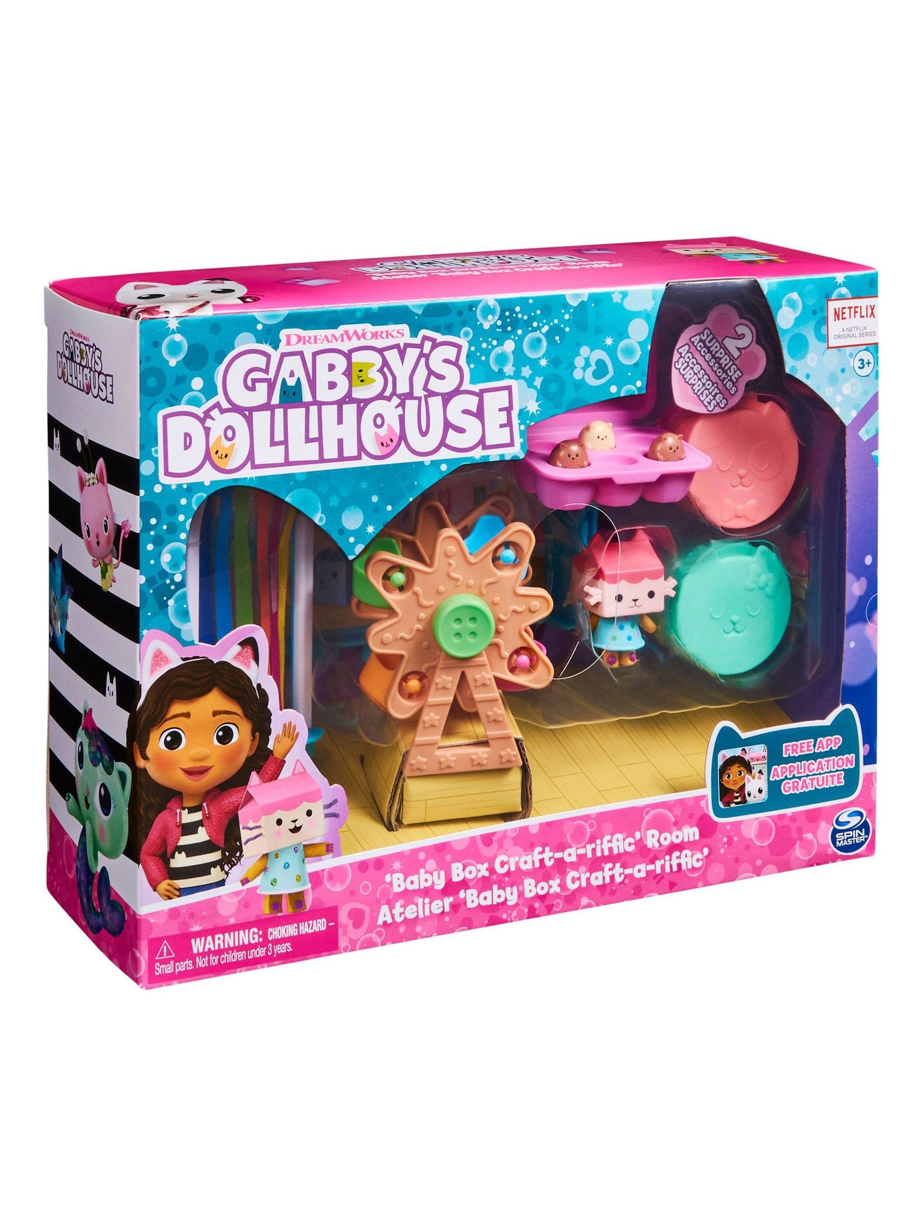Gabbys Dollhouse Deluxe Room, Craft Room Playset (N60923) | £20