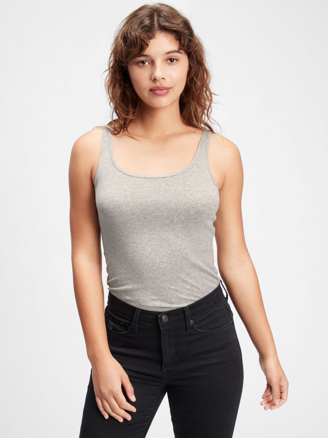 Light Grey Favourite Vest Top (N66711) | £10