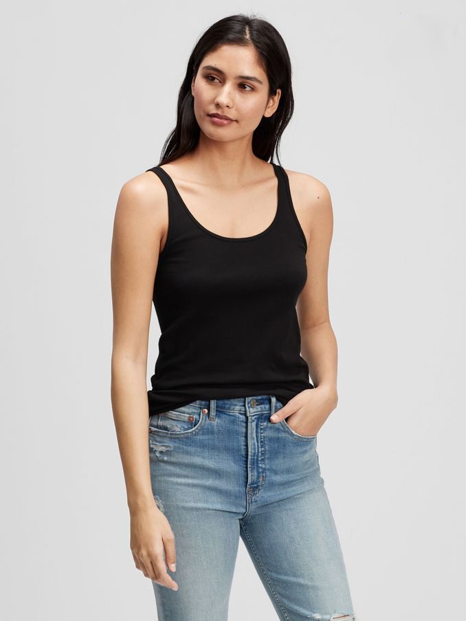 Black Favourite Scoop Neck Vest (N66713) | £10
