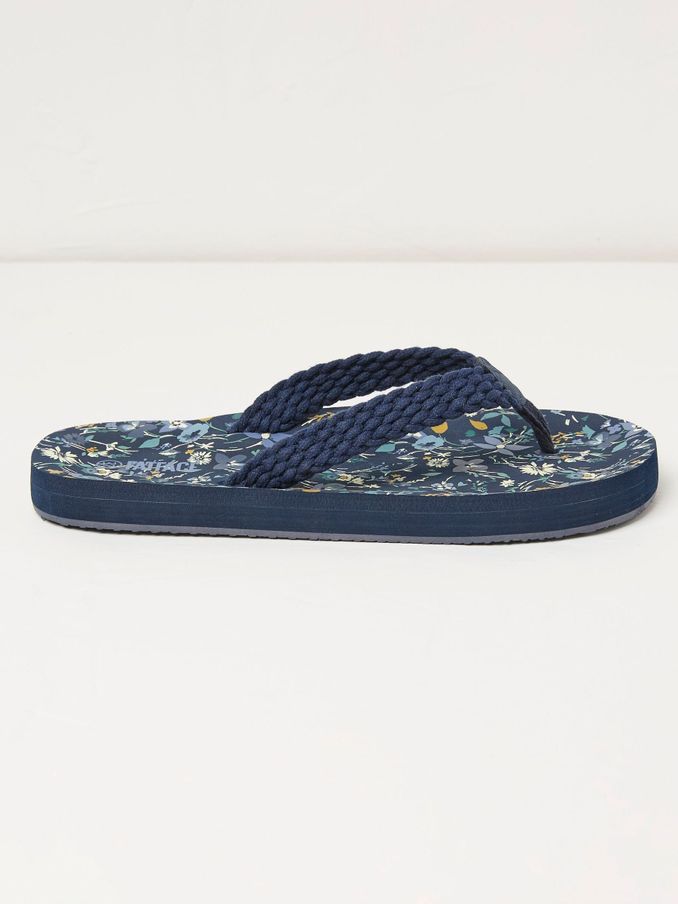 Bay Blue Moulded Flip Flops (N68897) | £7