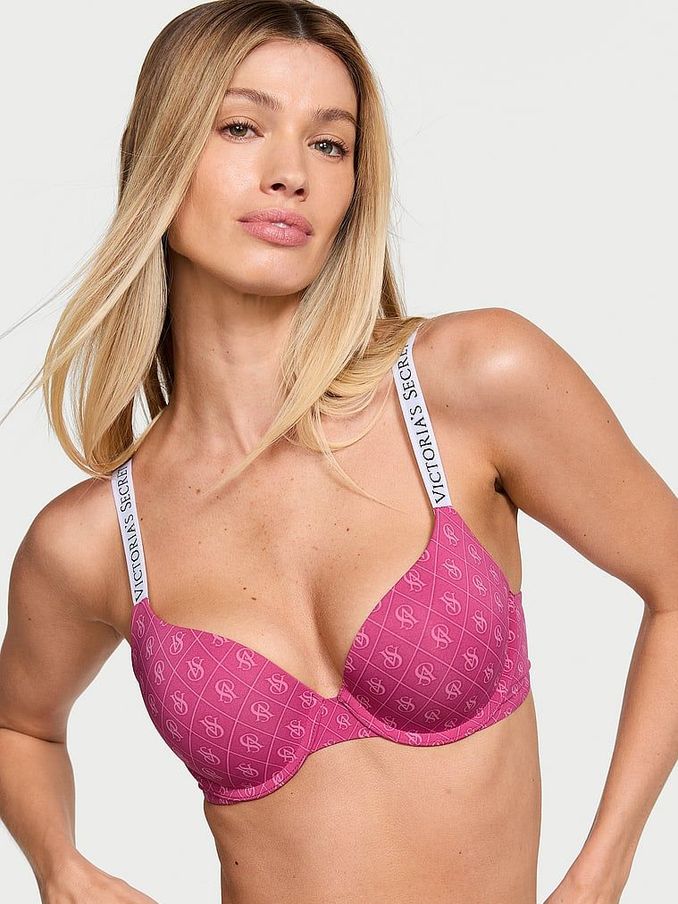 Luscious Rose Pink Shine Full Cup Push Up Bra (N70862) | £14