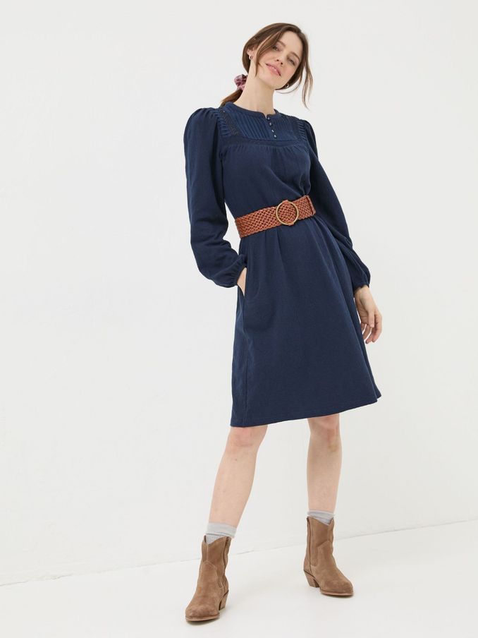 Blue Orla Jersey Dress (N71137) | £25