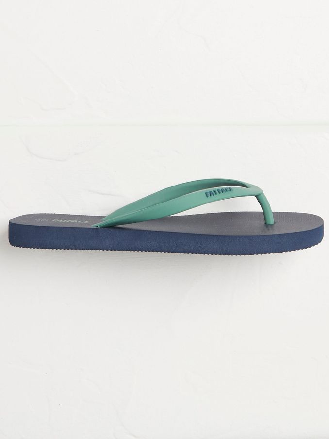 Blue Portloe Flip Flops (N72991) | £6