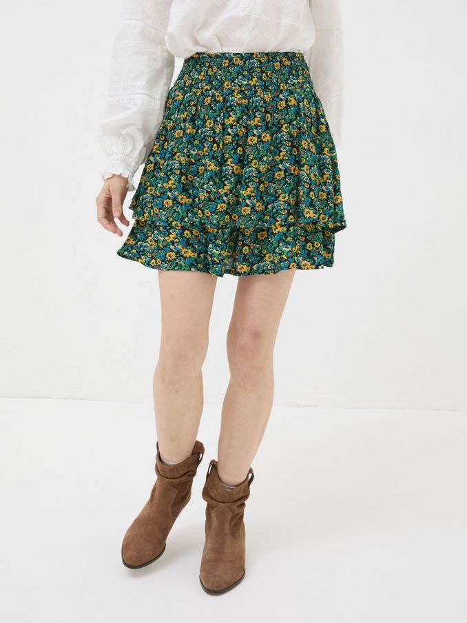 Green Spring Floral Skirt (N78358) | £26