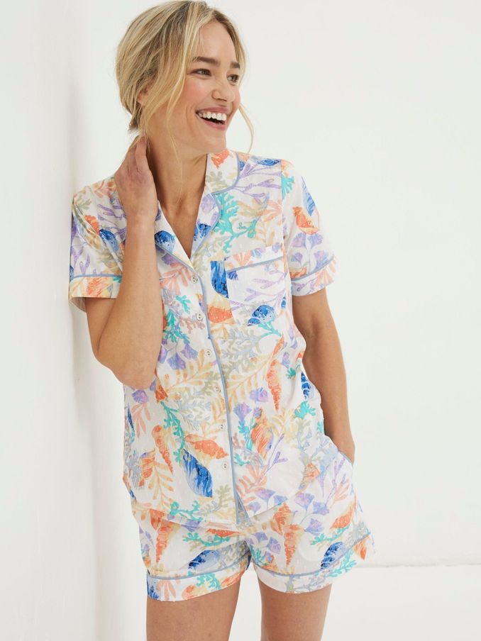 Natural Ocean Shell Shirt (N78761) | £18