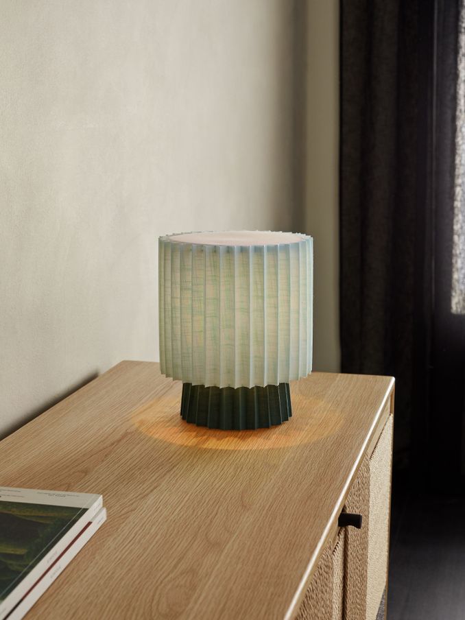 Small Reva Table Light in Green (N79375) | £35