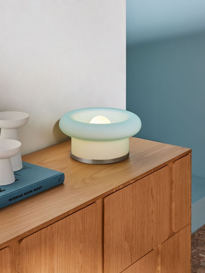 Uriel Table Lamp in Blue (N90458) | £95