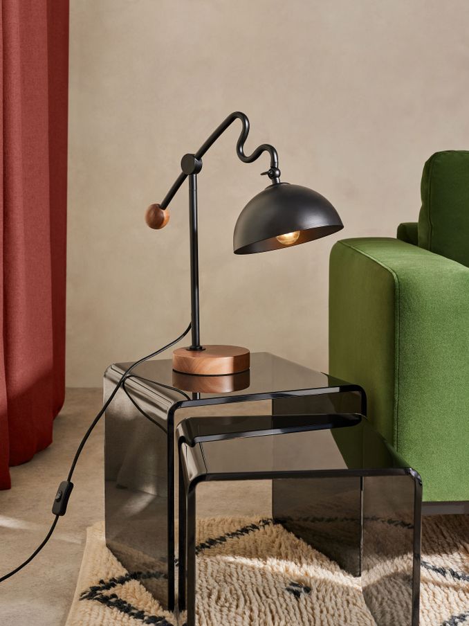 Avery Table Lamp in Black (N94720) | £89