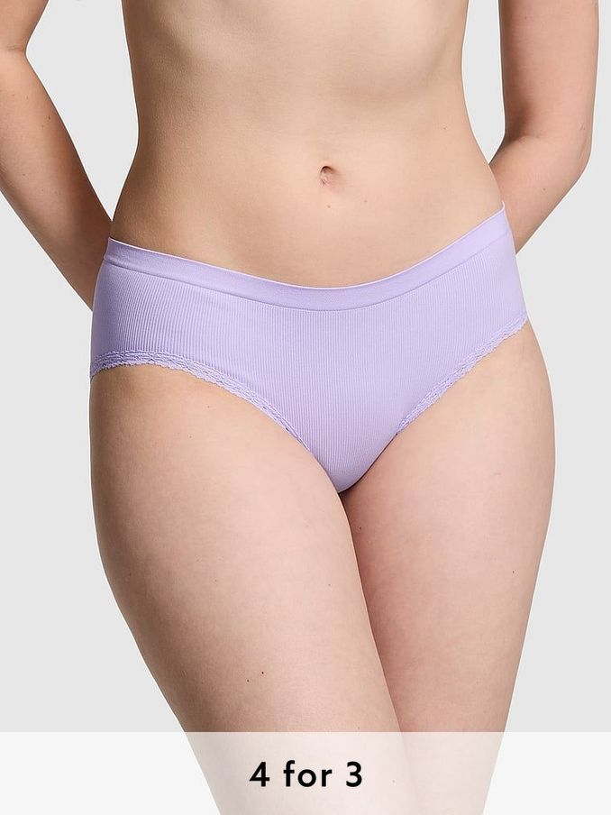 Purple Cloud Hipster Seamless Knickers (N95047) | £9